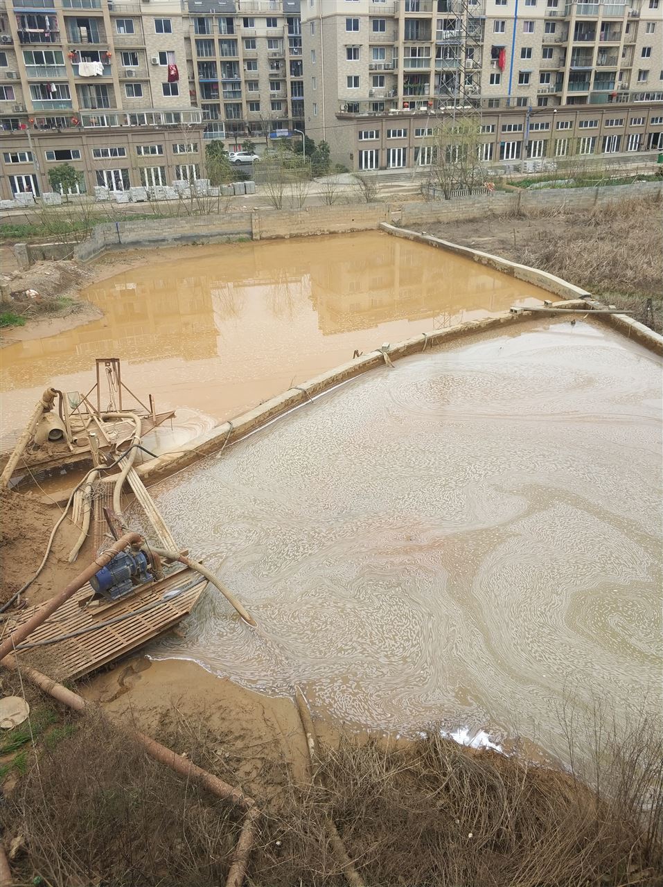霍邱沉淀池淤泥清理-厂区废水池淤泥清淤