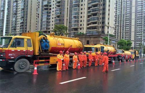 霍邱市政管道清淤